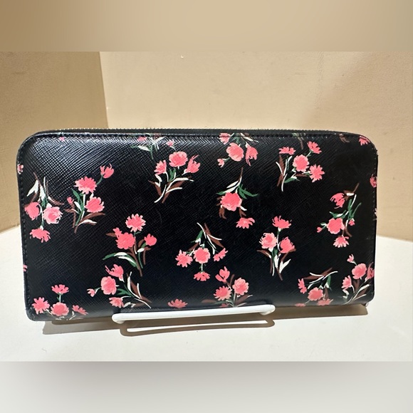 Prada St. Bouquet Floral Zippy Wallet - Picture 2 of 12